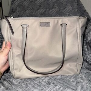 Kate Spade Nylon Satchel - Gray